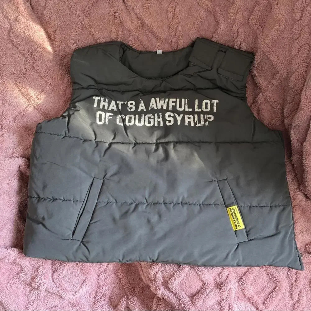 That’s An Awful Lot of Cough Syrup Military-Style Puffer - Picture 1 of 9